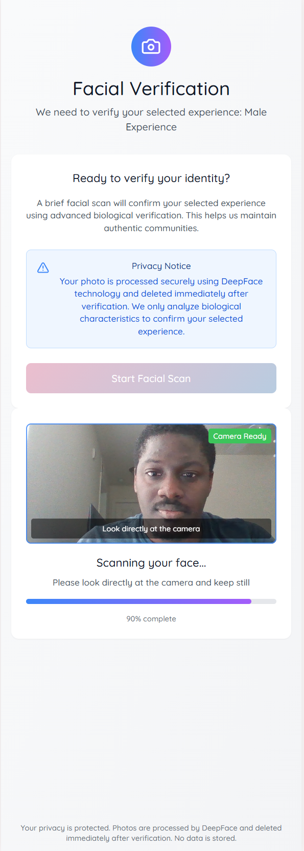 Facial Verification